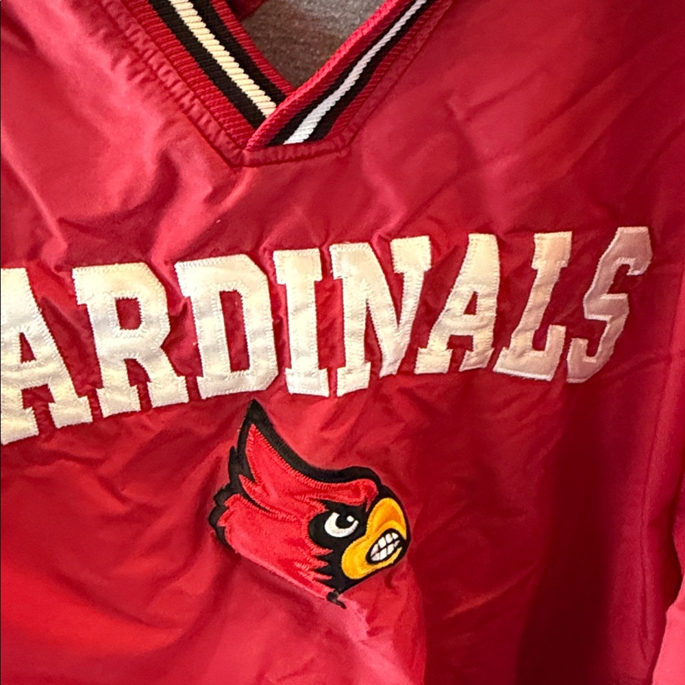 Vintage 90’s Holloway Red Cardinals Windbreaker - Picture 3 of 4